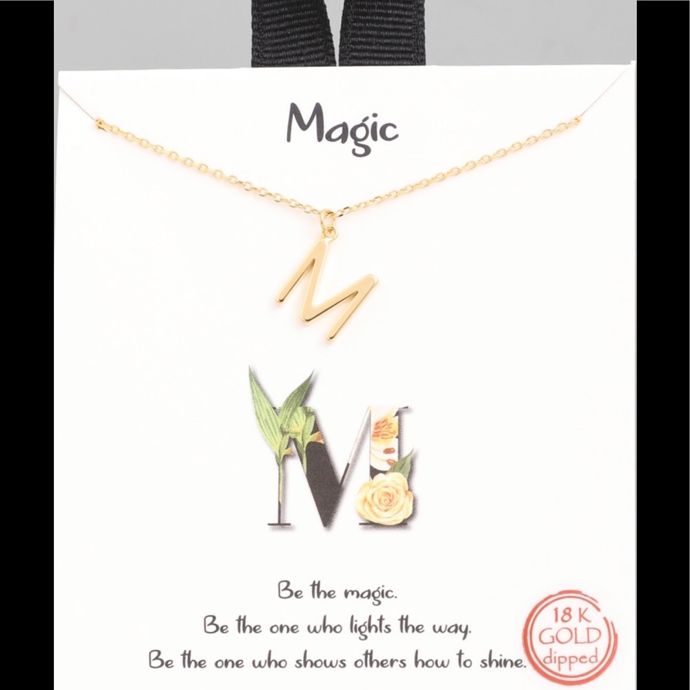 Initial Necklace